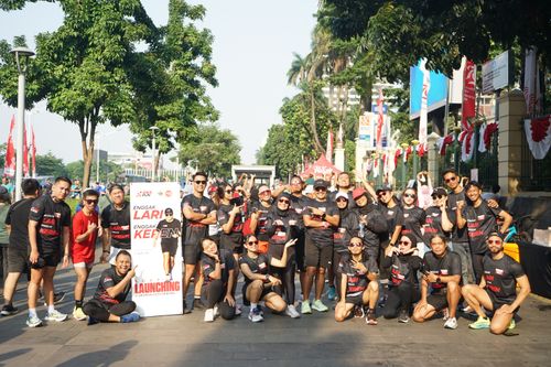 Race photo from Soft Launching Buku "Enggak Lari, Enggak Keren" & IdeaRun