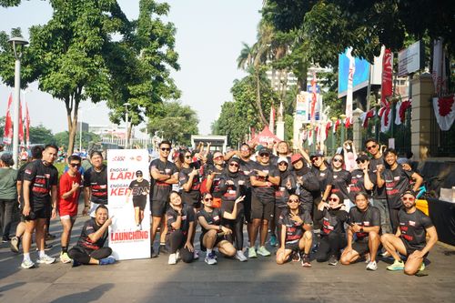 Race photo from Soft Launching Buku "Enggak Lari, Enggak Keren" & IdeaRun