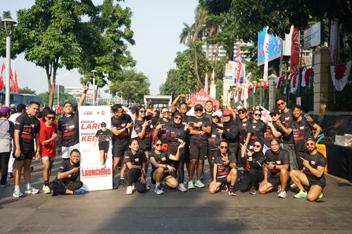 Race photo from Soft Launching Buku "Enggak Lari, Enggak Keren" & IdeaRun