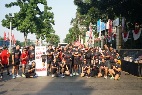 Race photo from Soft Launching Buku "Enggak Lari, Enggak Keren" & IdeaRun