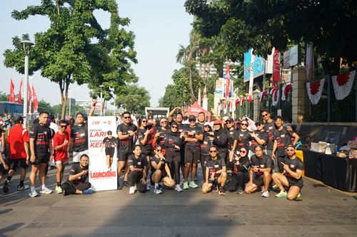 Race photo from Soft Launching Buku "Enggak Lari, Enggak Keren" & IdeaRun