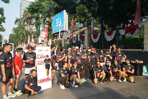 Race photo from Soft Launching Buku "Enggak Lari, Enggak Keren" & IdeaRun