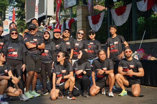 Race photo from Soft Launching Buku "Enggak Lari, Enggak Keren" & IdeaRun