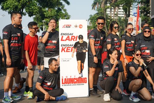 Race photo from Soft Launching Buku "Enggak Lari, Enggak Keren" & IdeaRun