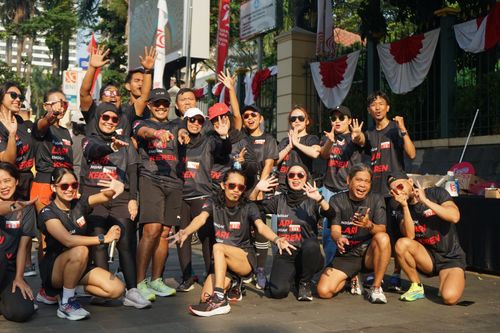 Race photo from Soft Launching Buku "Enggak Lari, Enggak Keren" & IdeaRun