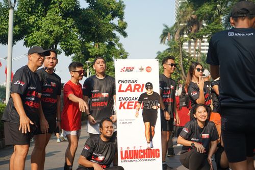 Race photo from Soft Launching Buku "Enggak Lari, Enggak Keren" & IdeaRun