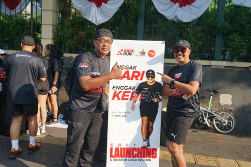 Race photo from Soft Launching Buku "Enggak Lari, Enggak Keren" & IdeaRun