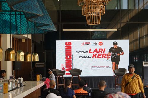 Race photo from Soft Launching Buku "Enggak Lari, Enggak Keren" & IdeaRun