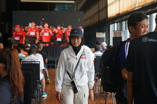 Race photo from Soft Launching Buku "Enggak Lari, Enggak Keren" & IdeaRun