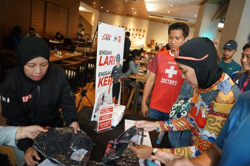 Race photo from Soft Launching Buku "Enggak Lari, Enggak Keren" & IdeaRun