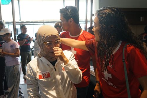 Race photo from Soft Launching Buku "Enggak Lari, Enggak Keren" & IdeaRun