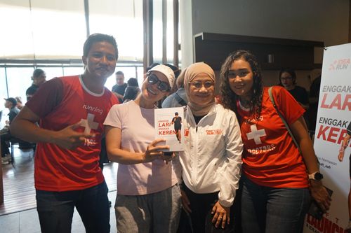 Race photo from Soft Launching Buku "Enggak Lari, Enggak Keren" & IdeaRun