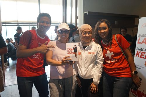 Race photo from Soft Launching Buku "Enggak Lari, Enggak Keren" & IdeaRun