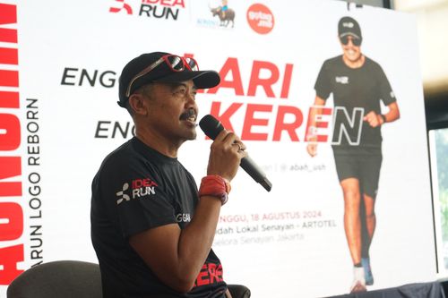 Race photo from Soft Launching Buku "Enggak Lari, Enggak Keren" & IdeaRun