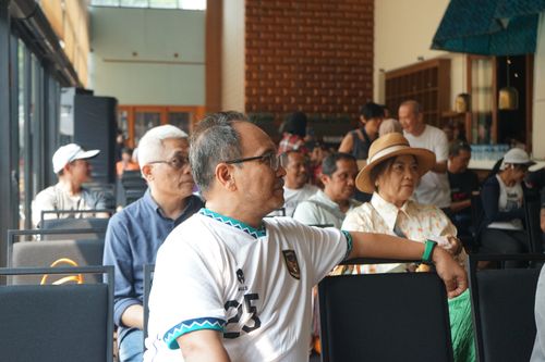 Race photo from Soft Launching Buku "Enggak Lari, Enggak Keren" & IdeaRun