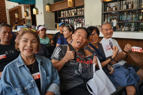 Race photo from Soft Launching Buku "Enggak Lari, Enggak Keren" & IdeaRun