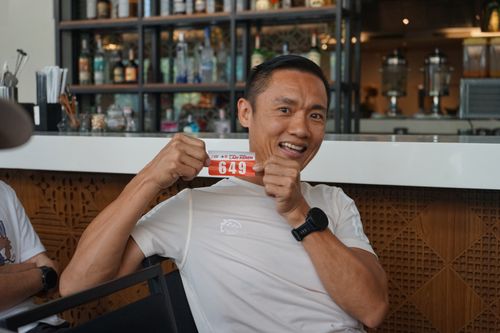 Race photo from Soft Launching Buku "Enggak Lari, Enggak Keren" & IdeaRun
