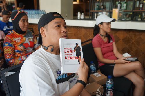 Race photo from Soft Launching Buku "Enggak Lari, Enggak Keren" & IdeaRun