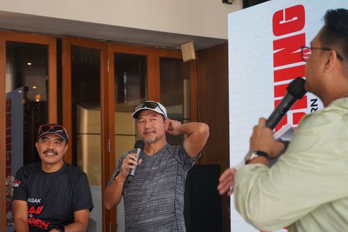 Race photo from Soft Launching Buku "Enggak Lari, Enggak Keren" & IdeaRun