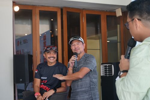Race photo from Soft Launching Buku "Enggak Lari, Enggak Keren" & IdeaRun