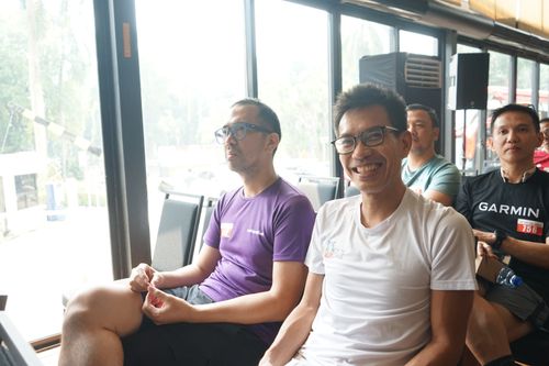 Race photo from Soft Launching Buku "Enggak Lari, Enggak Keren" & IdeaRun