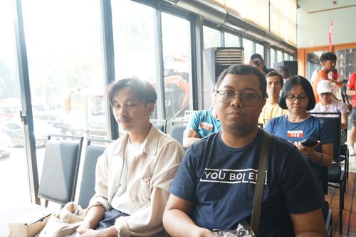Race photo from Soft Launching Buku "Enggak Lari, Enggak Keren" & IdeaRun