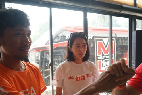 Race photo from Soft Launching Buku "Enggak Lari, Enggak Keren" & IdeaRun