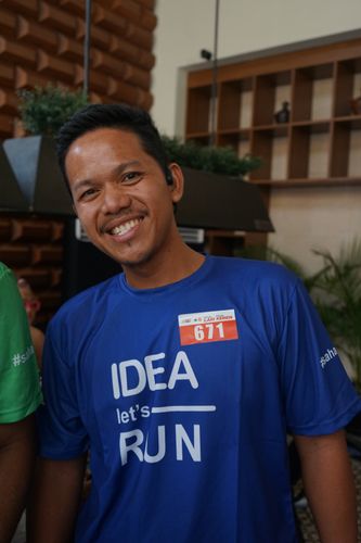 Race photo from Soft Launching Buku "Enggak Lari, Enggak Keren" & IdeaRun