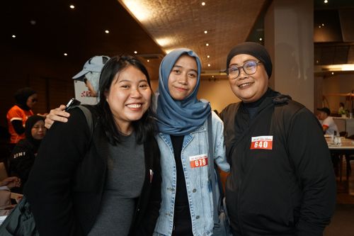 Race photo from Soft Launching Buku "Enggak Lari, Enggak Keren" & IdeaRun