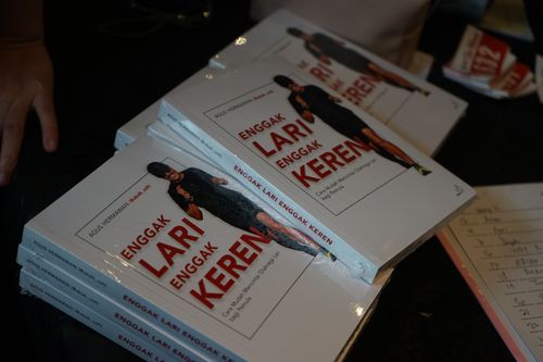 Race photo from Soft Launching Buku "Enggak Lari, Enggak Keren" & IdeaRun