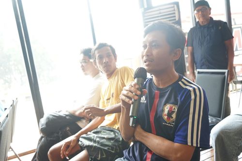 Race photo from Soft Launching Buku "Enggak Lari, Enggak Keren" & IdeaRun
