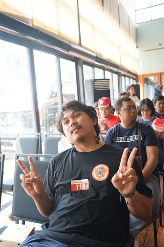 Race photo from Soft Launching Buku "Enggak Lari, Enggak Keren" & IdeaRun