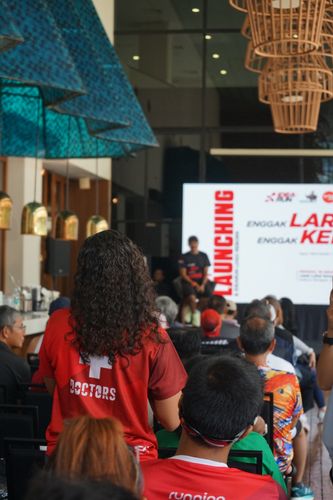 Race photo from Soft Launching Buku "Enggak Lari, Enggak Keren" & IdeaRun
