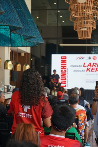 Race photo from Soft Launching Buku "Enggak Lari, Enggak Keren" & IdeaRun