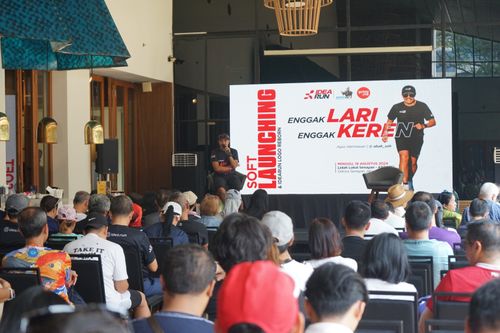 Race photo from Soft Launching Buku "Enggak Lari, Enggak Keren" & IdeaRun