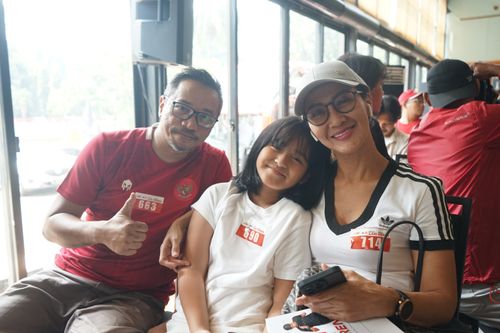 Race photo from Soft Launching Buku "Enggak Lari, Enggak Keren" & IdeaRun