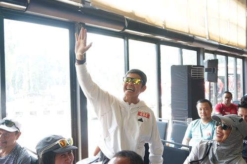 Race photo from Soft Launching Buku "Enggak Lari, Enggak Keren" & IdeaRun
