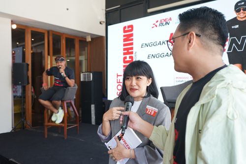 Race photo from Soft Launching Buku "Enggak Lari, Enggak Keren" & IdeaRun