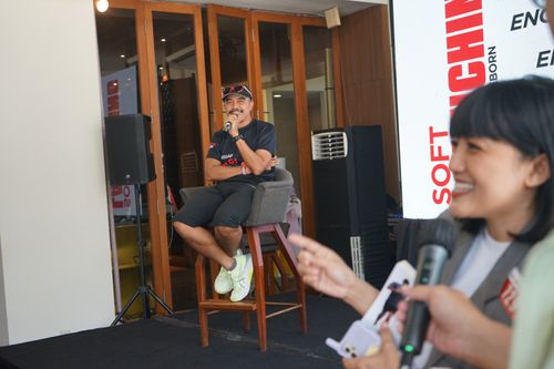 Race photo from Soft Launching Buku "Enggak Lari, Enggak Keren" & IdeaRun