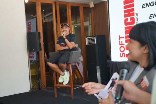 Race photo from Soft Launching Buku "Enggak Lari, Enggak Keren" & IdeaRun