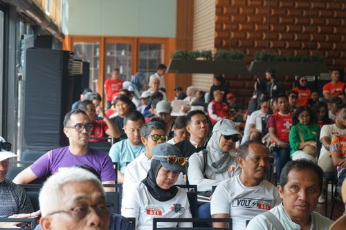 Race photo from Soft Launching Buku "Enggak Lari, Enggak Keren" & IdeaRun