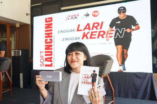 Race photo from Soft Launching Buku "Enggak Lari, Enggak Keren" & IdeaRun