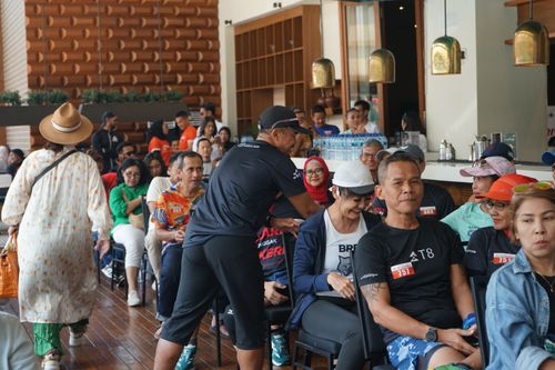 Race photo from Soft Launching Buku "Enggak Lari, Enggak Keren" & IdeaRun