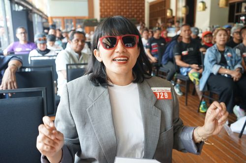 Race photo from Soft Launching Buku "Enggak Lari, Enggak Keren" & IdeaRun
