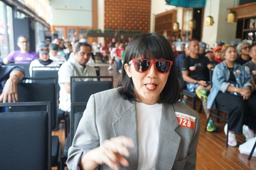 Race photo from Soft Launching Buku "Enggak Lari, Enggak Keren" & IdeaRun