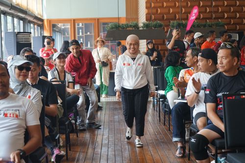 Race photo from Soft Launching Buku "Enggak Lari, Enggak Keren" & IdeaRun