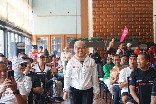 Race photo from Soft Launching Buku "Enggak Lari, Enggak Keren" & IdeaRun