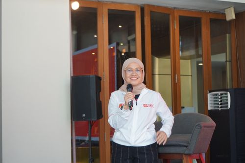 Race photo from Soft Launching Buku "Enggak Lari, Enggak Keren" & IdeaRun