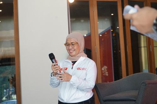 Race photo from Soft Launching Buku "Enggak Lari, Enggak Keren" & IdeaRun
