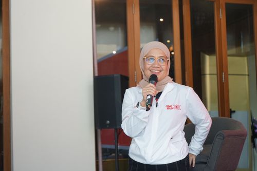 Race photo from Soft Launching Buku "Enggak Lari, Enggak Keren" & IdeaRun